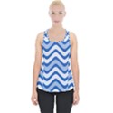 Waves Wavy Lines Piece Up Tank Top View1