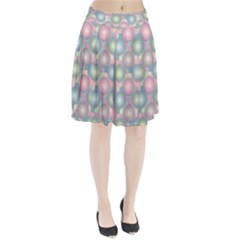 Seamless Pattern Pastels Background Pleated Skirt