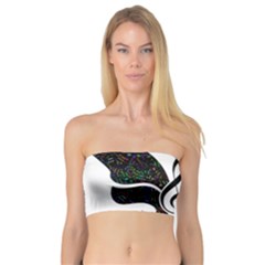 Butterfly Music Animal Audio Bass Bandeau Top by HermanTelo