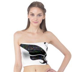 Butterfly Music Animal Audio Bass Tube Top by HermanTelo