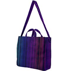 Abstract Background Plaid Square Shoulder Tote Bag by HermanTelo