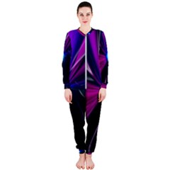 Abstract Background Lightning Onepiece Jumpsuit (ladies) 