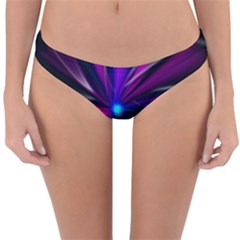 Abstract Background Lightning Reversible Hipster Bikini Bottoms by HermanTelo