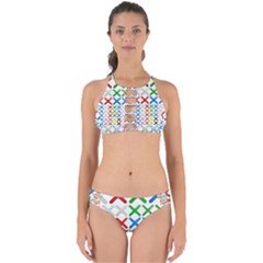 Cancel Button Metallic Metal Set Perfectly Cut Out Bikini Set by HermanTelo