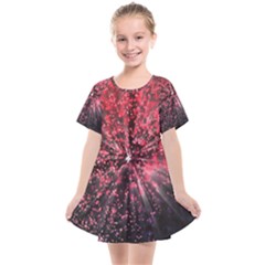 Abstract Background Wallpaper Space Kids  Smock Dress by HermanTelo