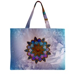 Wonderful Mandala Zipper Mini Tote Bag by FantasyWorld7