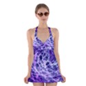 Abstract Background Space Halter Dress Swimsuit  View1