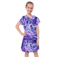 Abstract Background Space Kids  Drop Waist Dress by HermanTelo