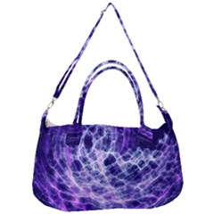 Abstract Background Space Removal Strap Handbag by HermanTelo