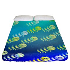 Animal Bee Fitted Sheet (king Size)