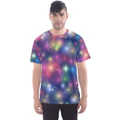 Abstract Background Graphic Space Men s Sports Mesh Tee