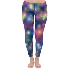 Abstract Background Graphic Space Classic Winter Leggings by HermanTelo