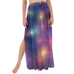 Abstract Background Graphic Space Maxi Chiffon Tie-up Sarong