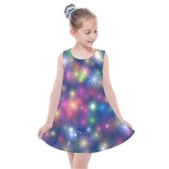 Abstract Background Graphic Space Kids  Summer Dress by HermanTelo