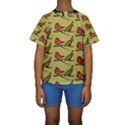 Bird Animal Nature Wild Wildlife Kids  Short Sleeve Swimwear View1