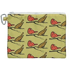 Bird Animal Nature Wild Wildlife Canvas Cosmetic Bag (xxl)