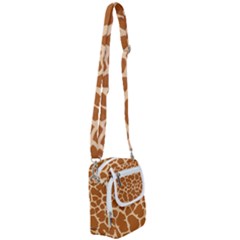 Giraffe Skin Pattern Shoulder Strap Belt Bag
