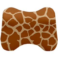 Giraffe Skin Pattern Head Support Cushion