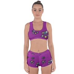 Footprints Paw Animal Track Foot Racerback Boyleg Bikini Set by HermanTelo