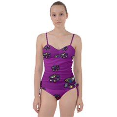 Footprints Paw Animal Track Foot Sweetheart Tankini Set