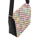 Grid Colorful Multicolored Square Removable Flap Cover (S) View3