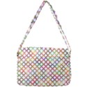 Grid Colorful Multicolored Square Courier Bag View3