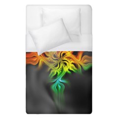 Smoke Rainbow Abstract Fractal Duvet Cover (single Size)