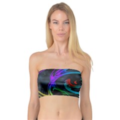 Rainbow Fractal Clouds Stars Bandeau Top by HermanTelo