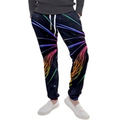 Stars Space Firework Burst Light Men s Jogger Sweatpants by HermanTelo