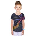 Stars Space Firework Burst Light Kids  One Piece Tee View1