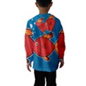 Sketch Nature Water Fish Cute Kids  Hooded Windbreaker View2