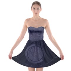 Technology Eye Strapless Bra Top Dress