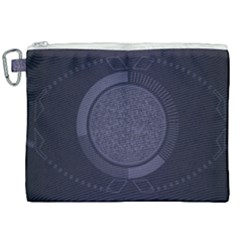 Technology Eye Canvas Cosmetic Bag (xxl)