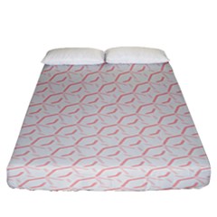 Wallpaper Abstract Pattern Graphic Fitted Sheet (king Size)
