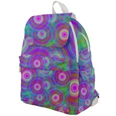 Circle Colorful Pattern Background Top Flap Backpack by HermanTelo