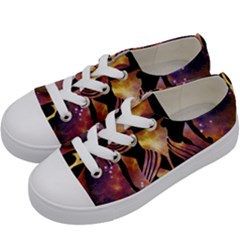 Zodiac Horoscope Astrology Kids  Low Top Canvas Sneakers by HermanTelo