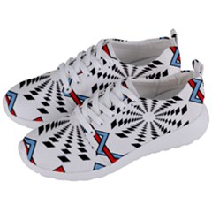 Star Illusion Mandala Men s Lightweight Sports Shoes by HermanTelo