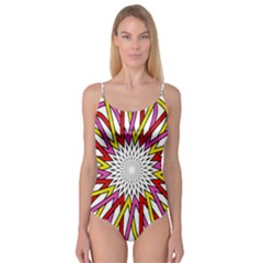 Sun Abstract Mandala Camisole Leotard  by HermanTelo