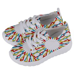 Wheel Complex Symbol Mandala Kids  Lightweight Sports Shoes