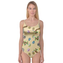 Sloth Neutral Color Cute Cartoon Camisole Leotard  by HermanTelo