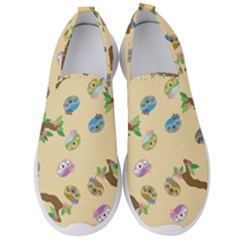 Sloth Neutral Color Cute Cartoon Men s Slip On Sneakers