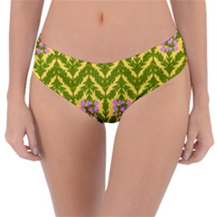 Texture Nature Erica Reversible Classic Bikini Bottoms by HermanTelo