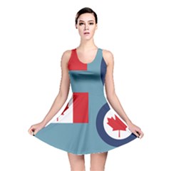 Air Force Ensign Of Canada Reversible Skater Dress by abbeyz71