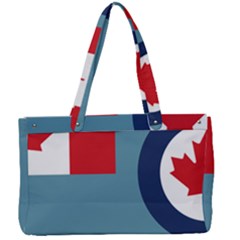 Air Force Ensign Of Canada Canvas Work Bag by abbeyz71