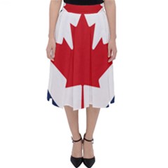 Roundel Of Canadian Air Force Classic Midi Skirt by abbeyz71