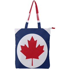 Roundel Of Canadian Air Force Double Zip Up Tote Bag by abbeyz71