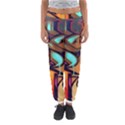 Graffiti Mural Street Art Wall Art Women s Jogger Sweatpants View1