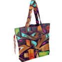 Graffiti Mural Street Art Wall Art Drawstring Tote Bag View2