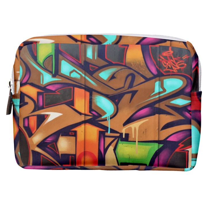 Graffiti Mural Street Art Wall Art Make Up Pouch (Medium)