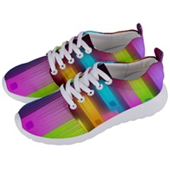 Abstract Background Colorful Men s Lightweight Sports Shoes by Pakrebo